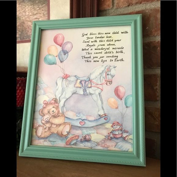 Rare VTG Home Interiors Carousel Horse Picture⚡FINAL SALE - Picture 6 of 8